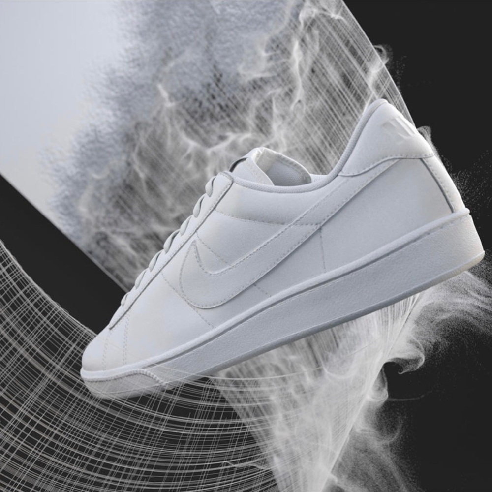 🎄 SANTA’S DEAL 🎄 Nike Tennis Classic Leather White Women's AUTHENTIC Size 9.5 - Picture 3 of 8